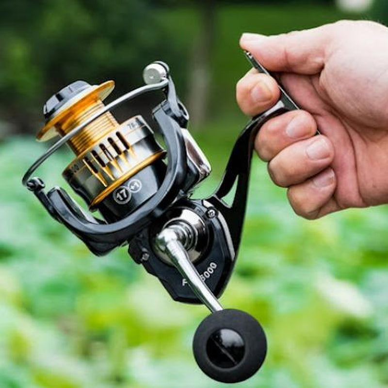 Model FBE5000,FBE7000 17+1BB 5.0:1/4.7:1 Spinning Reels High Speed Gear Ratio Fishing Reel Wheel