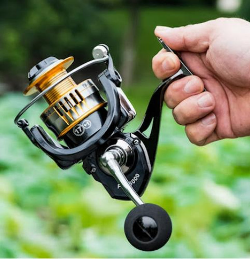 Model FBE5000,FBE7000 17+1BB 5.0:1/4.7:1 Spinning Reels High Speed ​​Gear Ratio Fishing Reel Wheel